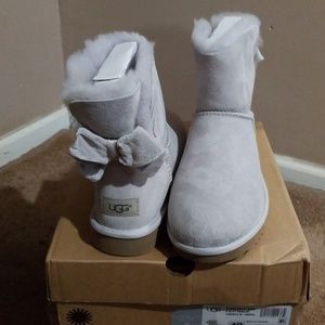 Women Ugg Mini Bailey Bow